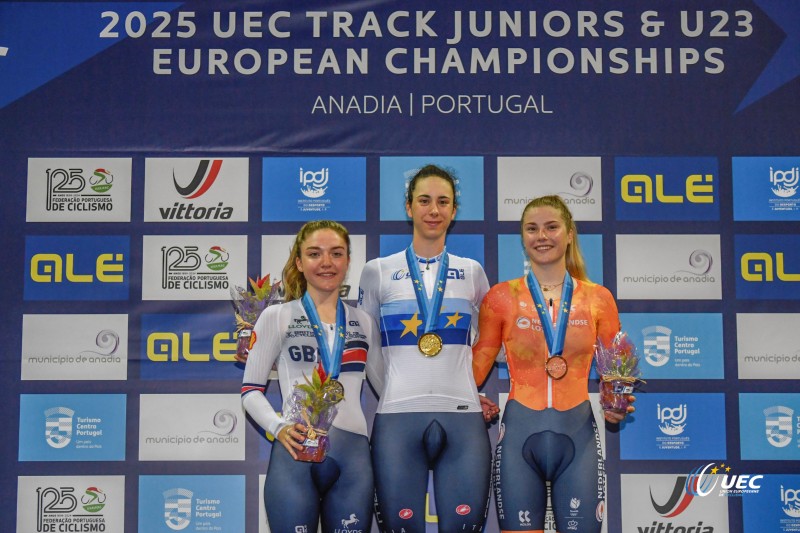 UEC TRACK JUNIORS & U23 EUROPEAN CHAMPIONSHIPS 2025 - Anadia (Portugal) -  - 15/07/2025 -  - photo Tommaso Pelagalli/SprintCyclingAgency?2025